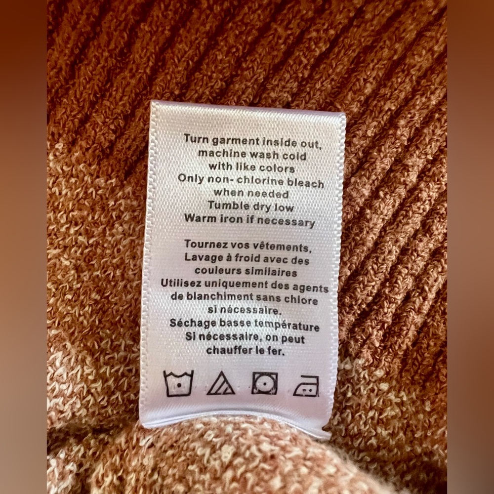 Spiritual Gangster Crimp Yarn Gemma Sweater in Canyon Geo, Size S. EUC. - Picture 6 of 13